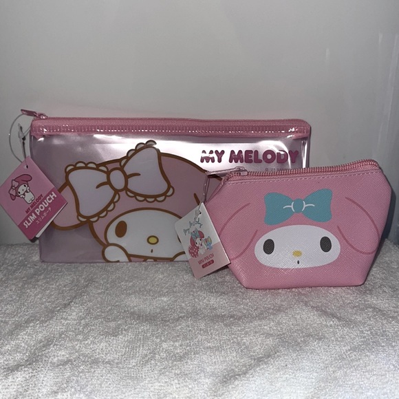 Sanrio My Melody Slim Pouch & mini Pouch - Picture 2 of 6